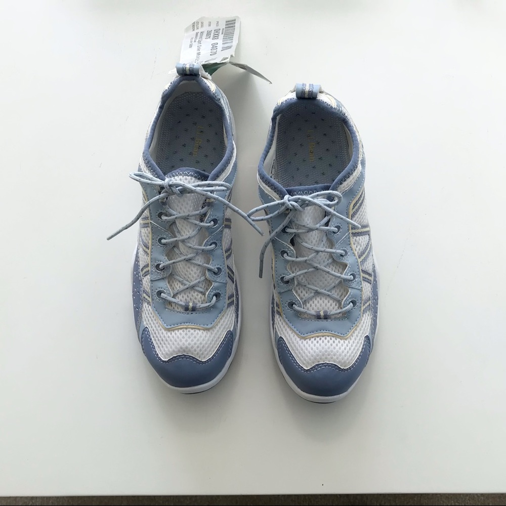 ✴️ L.L.Bean Lightweight Mesh LaceUp Sneakers Sz7 NWT…